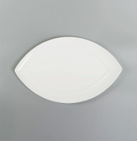 Đĩa hình thoi mắt nai 35,5cm sứ