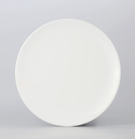 Đĩa tròn sứ trắng