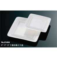 Dĩa vuông kiểu phương tây MS 01404