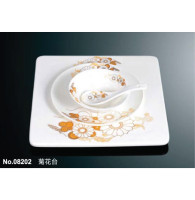 Bộ bát sứ cao cấp hoa văn mùa thu MS08202